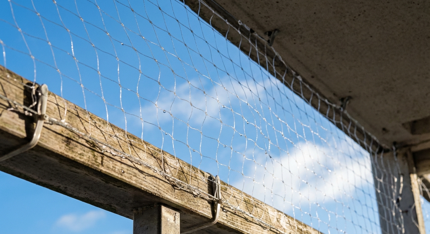 Bird Net installation