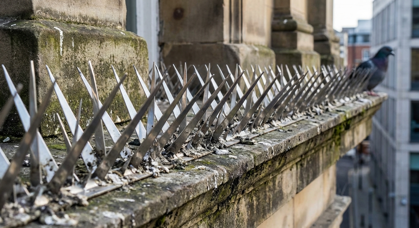 Spikes installation